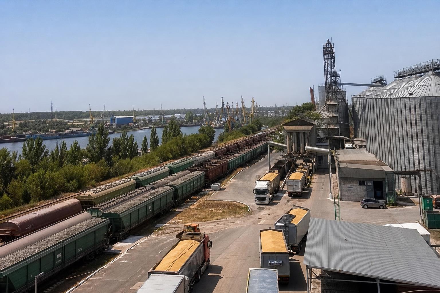 Експорт пшениці: Констанца залишається дорогим маршрутом, а залізничний кордон готують до швидшого контролю