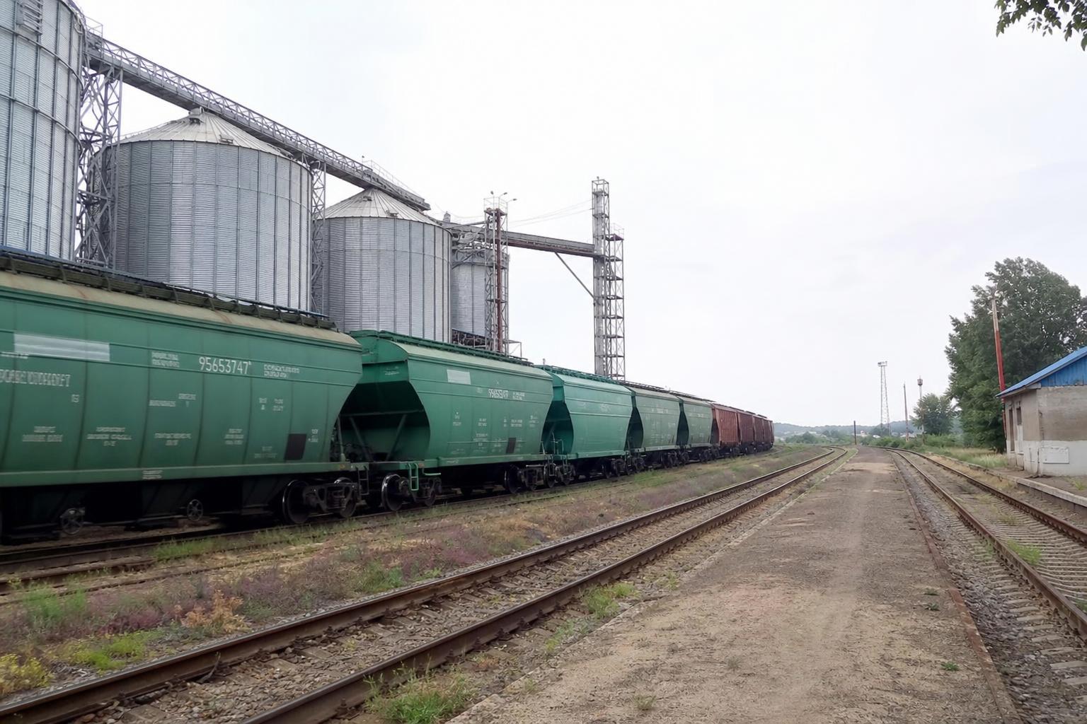 Зернова логістика у серпні: УЗ різко скоротила експортні перевезення, вантажі зміщуються до кордонів та Ізмаїла