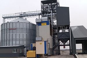 Фото элеватора Ahrotreyd Hrup: компания Agrotreyd Grup: Киевская область
