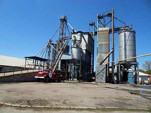 Фото элеватора Synelnykove-Ahro: компания Dnipro Agro Group: Днепропетровская область