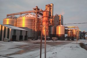 Фото елеватора Spetsahroproekt (Rohatynskyy elevator ULF) - компанія UkrLandFarming (ULF) - Івано-Франківська область - AgroPost